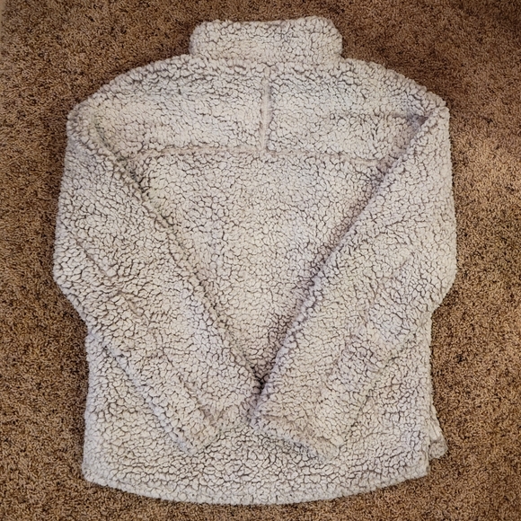 Thread & Supply Wubby Fleece Pullover S Ivory - Picture 4 of 5